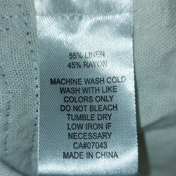 Linen Drop Waist Flair Skirt - Picture 3 of 3